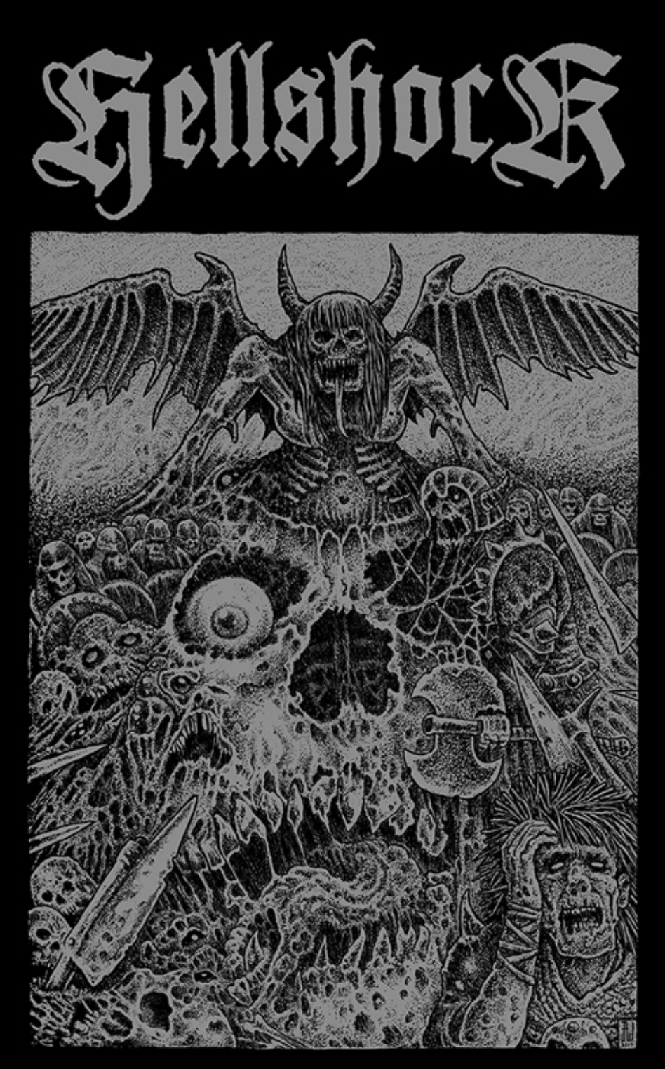 Hellshock - Skull Wings - Shirt